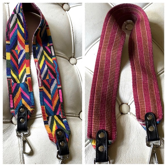 Handbags - Boho purse strap reversible 26 inches long approx